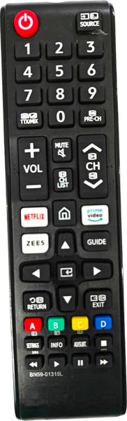 Ehop BN59-01315L Universal Remote Control for Smart Tv with Netflix Prime Video Zee5 Samsung Remote Controller