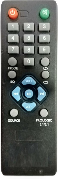 TIZOQ Supported Model No. SPA-6600 94 Multimedia Home Theater Speaker System Philips SPA-6600/94 Multimedia Home Theater Speaker System Remote Controller