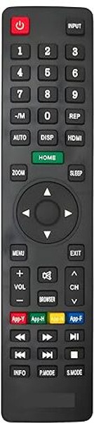 Rohit Electronics Remote Control For Clarion,Elista-Orson & Many More Chinese Assemble LCD/LED TV (EXACTLY SAME REMOTE WILL ONLY WORK) Remote Controller