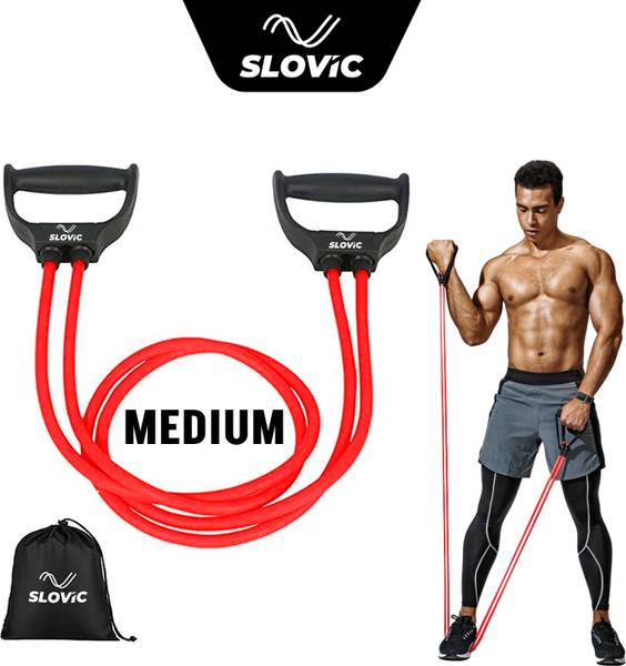 SLOVIC Exercise Stretching Resistance Band Set For Men Women
