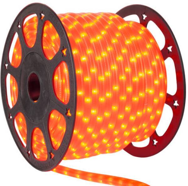 Eware 2400 LEDs 10.01 m Orange Steady Strip Rice Lights