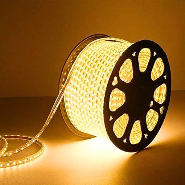 Peafowl Wholesale 1200 LEDs 15 m Yellow Steady Strip Rice Lights