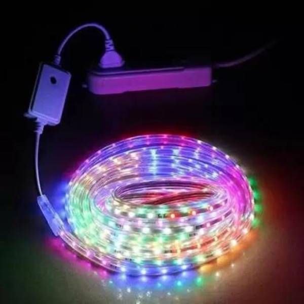 Eware 2400 LEDs 10.01 m Multicolor Steady Strip Rice Lights