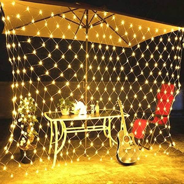 FIZZYTECH 224 LEDs 6.8 m White Flickering String Rice Lights