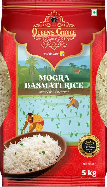 Queen's Choice Mogra Basmati Rice by Flipkart Grocery