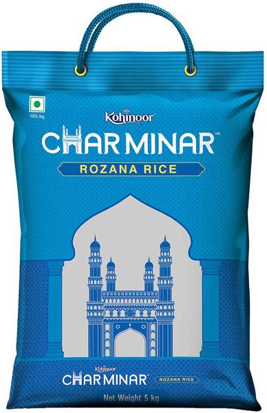 KOHINOOR Charminar Rozana Basmati Rice, Daily Use Basmati Rice Basmati Rice (Broken Grain, Polished)