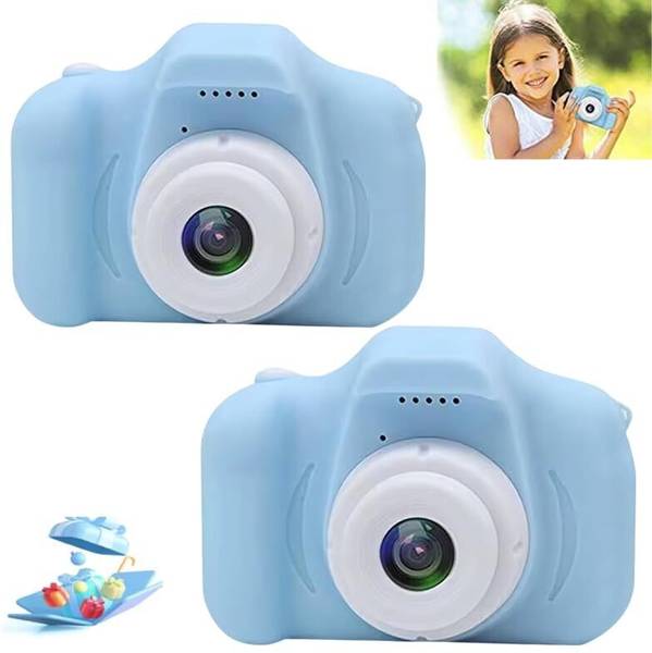 DRUMSTONE { BUY ONE GET ONE } 1080P HD Kids Camera for Girls & Boys | Digital Video, Games