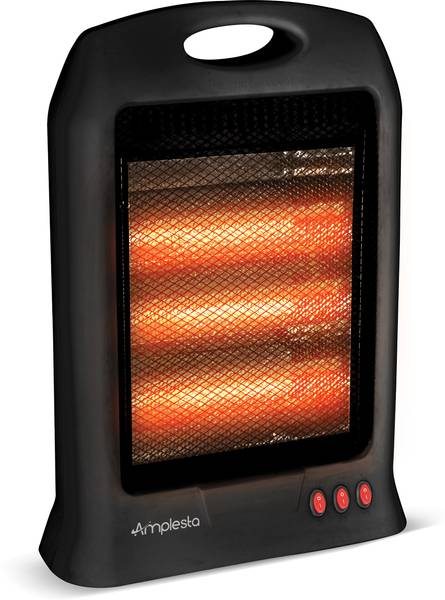 Amplesta Room heater 3 Halogen rods 1200W, tip-over protecti… | Price ...