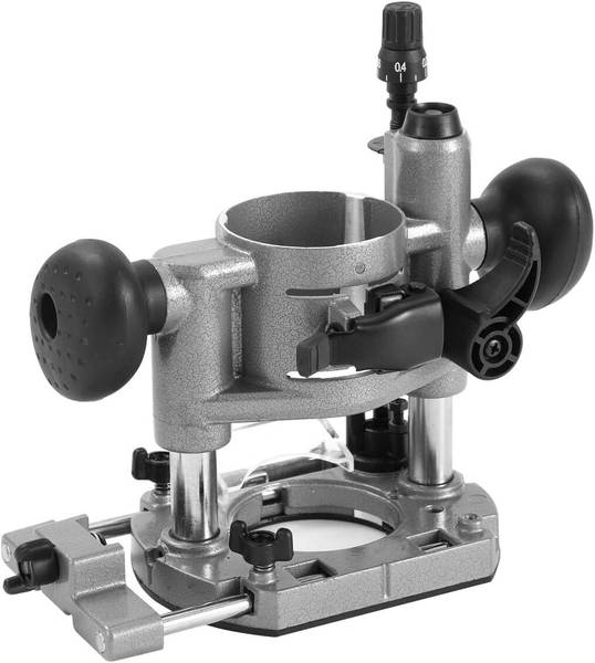 CAZAR Alloy Body Plunge Base With aluminum guide fence for Electric Wood Router Alloy Body Plunge Base Rotary Tool