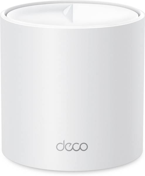 TP-Link Deco X10(1-pack) AX1500 AI Driven Whole Home Mesh Wi-Fi 6 System Mesh Router 2.4 GHz, 5 GHz 1500 Mbps Wifi Speed Dual Band Internal Antenna Et...
