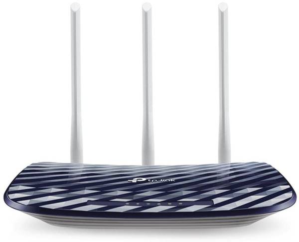 T P LINK C20 AC750 Dual Band Wireless Cable Router, 4 10/100 LAN + 10/100 WAN Ports 750 Mbps Router