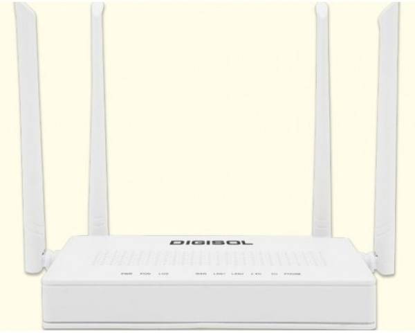 Ge Metal Router DIGISOLDG -GR6821AC XPON ONU with 1 PON, 2 GE Port & 1 FXS Port 1200 ...