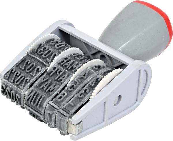 Fateh Date Stamp Rubber Stamp (Pack of 1)