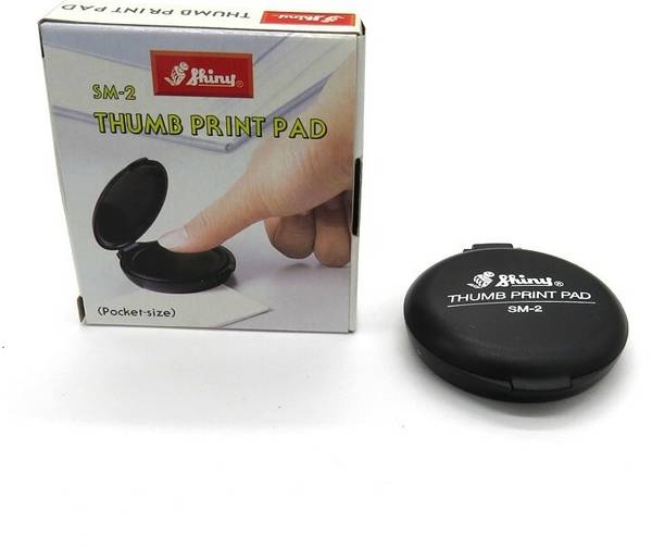 SHINY SM-2 Finger and Thumb Print Ink Pad Stamp Pad
