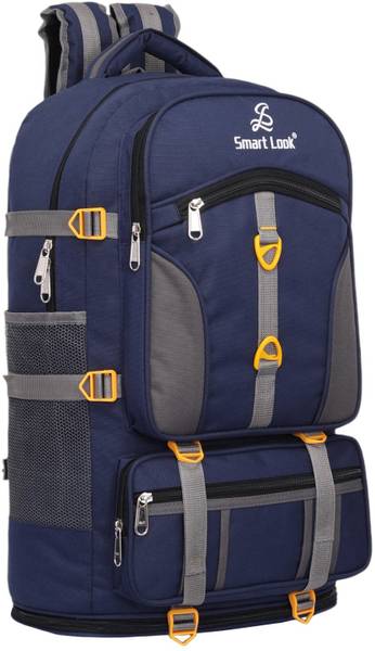Smartlook Travel for Outdoor Sport HikiIng bag blue Waterproof Backpack (Blue, 70 L) Waterproof Backpack