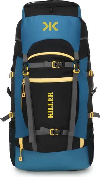 KILLER Travel bag for men tourist backpack for hiking trekking camping Rucksack - 65 L