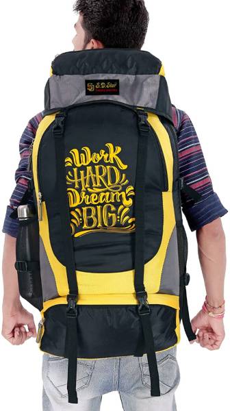 SAKSHI FASHION SF_06_YELOW_TOPI_13 Rucksack - 70 L