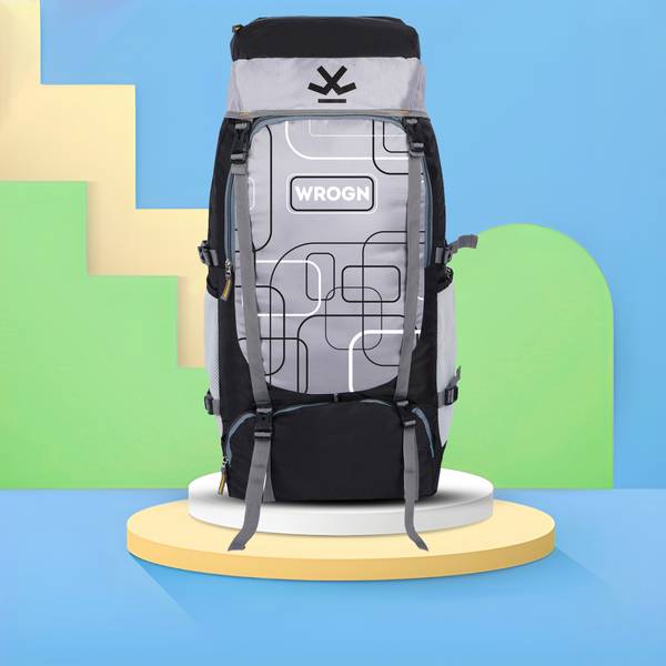 WROGN GTIER TREKKING WITH SHOES COMPARTMENT WITH DURABLE Rucksack - 60 L Rucksack - 60 L