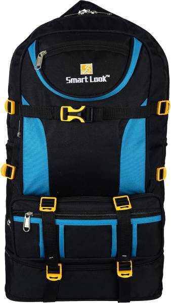 Smartlook Travel for Outdoor Sport HikiIng bag blue Waterproof Backpack (Blue, 70 L) Waterproof Backpack