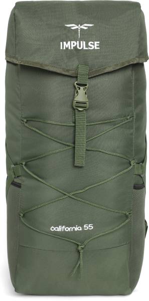 IMPULSE Travel bag for men tourist backpack for hiking trekking camping Rucksack - 55 L