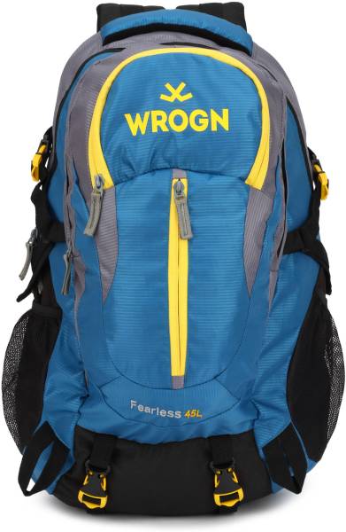 WROGN spacy unisex rucksack fits upto 16 Inches laptop with rain cover Rucksack - 45 L