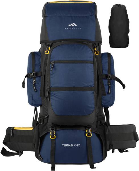 MOUNTILE TERRAIN X 80 L Travel Backpack ( 1 Year Warranty ) Hiking Trekking Rucksack - 80 L