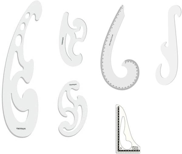 Vikurajas French Curve Tailoring Scale Ruler