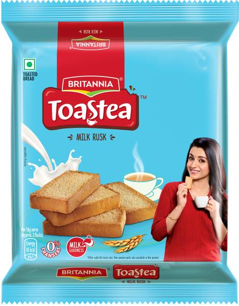 BRITANNIA Toastea Milk Atta Rusk NA flavored Milk Rusk