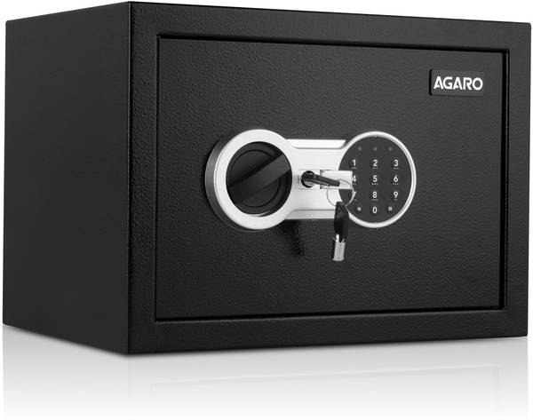 AGARO Galaxy Security Safe, 22L, Reinforced Thick Steel Door, Digital Access Safe Locker
