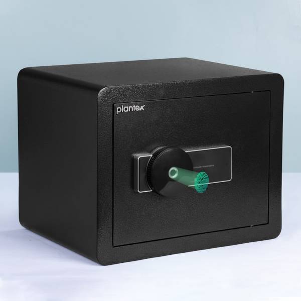 Plantex 38 Ltr Safe Locker For Home/Locker Box for Jewelry with Fingerprint Sensor & Key Safe Locker