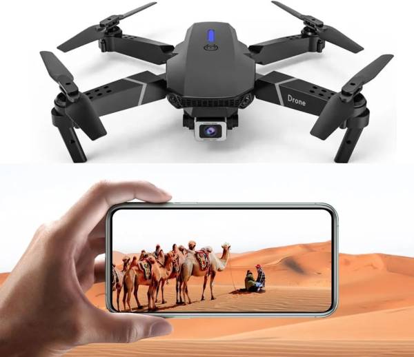 Rivalwilla Drone-FPV-Wifi-1080P-HDR-Camera-Wide-Angle-Pocket-Quadcopter Drone Drone