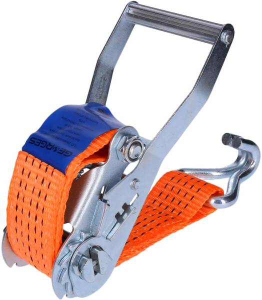 beltshub Truck lashing belt Safety Lock only machine with 1 J-hook(Orange) Safety Lock