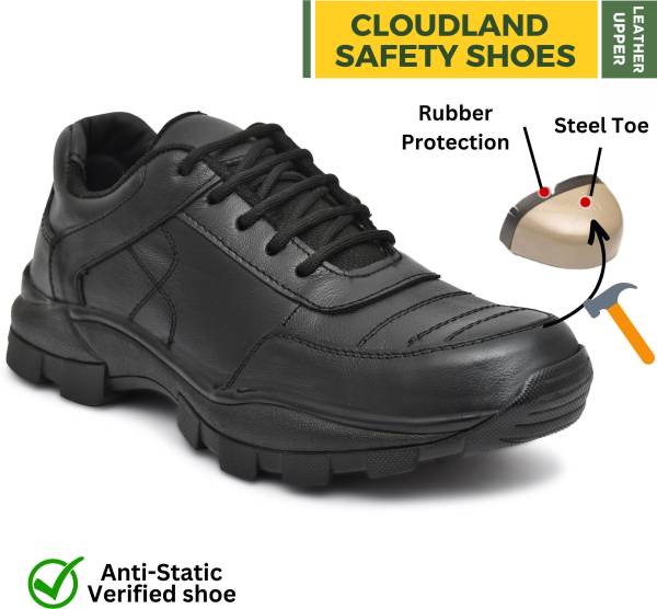 Cloudland Steel Toe Genuine Leather Safety Shoe