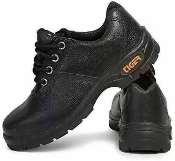 Tiger Steel Toe Grain Leather Safety Shoe