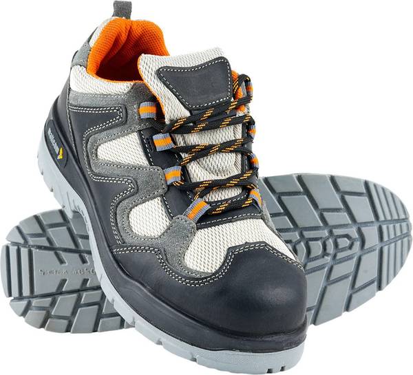 Mallcom Steel Toe Suede, Nubuck Leather Safety Shoe