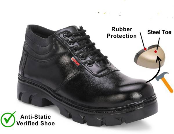 Joker Steel Toe Genuine Leather Safety Shoe