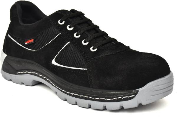 B R SHOES Steel Toe Leather Safety Shoe