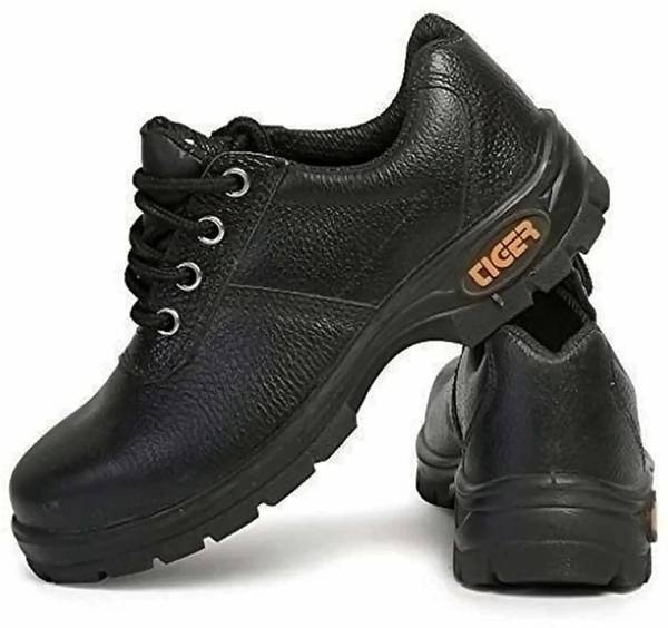 TIGER Steel Toe Grain Leather Safety Shoe