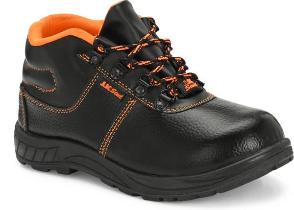 JK STEEL Steel Toe Synthetic Leather Safety Shoe