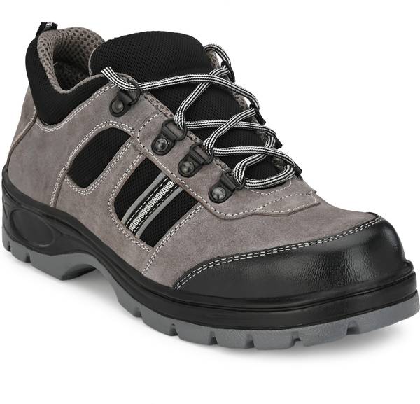 Ozarro Steel Toe Suede Safety Shoe