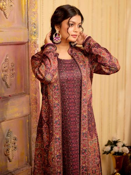 Jaipur Kurti Embroidered Kurta, Trouser/Pant & Dupatta Set