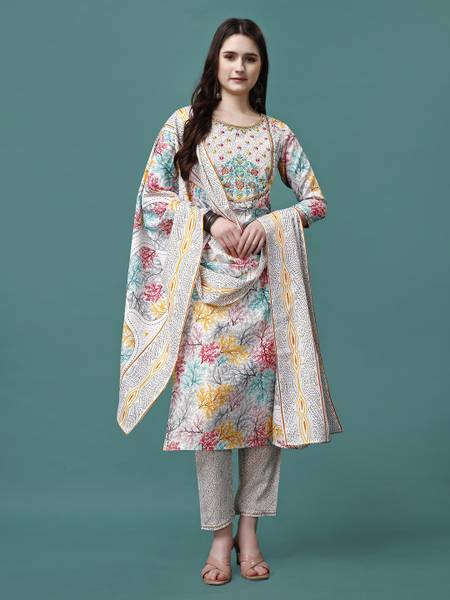 berrylicious Women Kurta Pant Dupatta Set