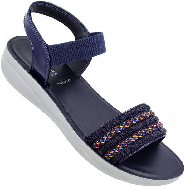 BLUE TYGA Women Blue Flats