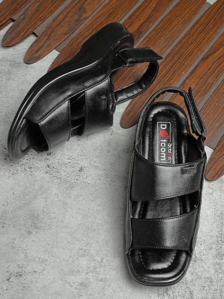 Action on sale leather sandals