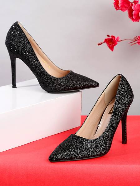 flat n heels Women Black Heels Price History