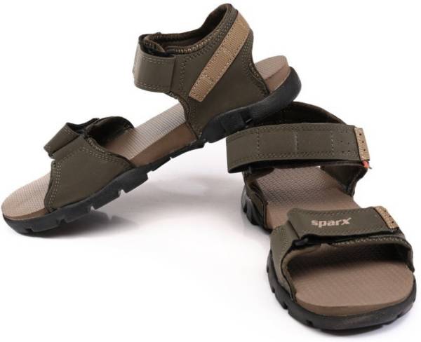 Sparx Men Olive Sports Sandals