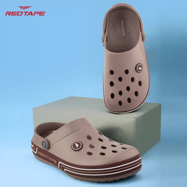 RED TAPE Men Brown Clogs
