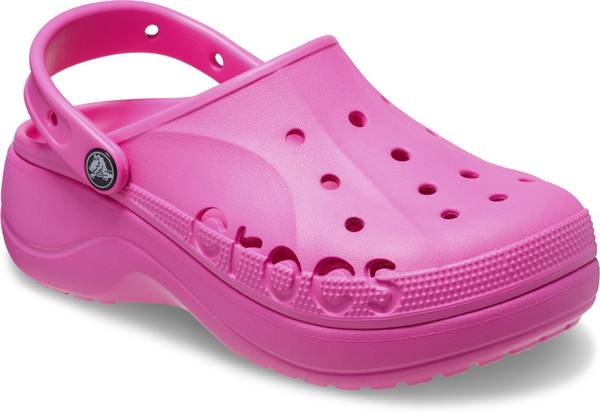 CROCS Women Pink Heels