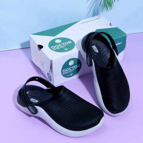 DOCTOR EXTRA SOFT Classic Casual Sports Clogs with Adjustable Back Strap for Gents/Boys D-513 Men Sandals