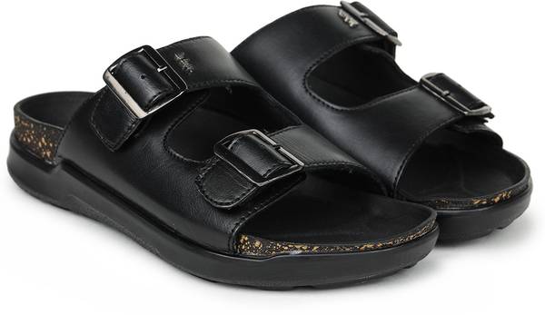 Lee cooper best sale men black sandals